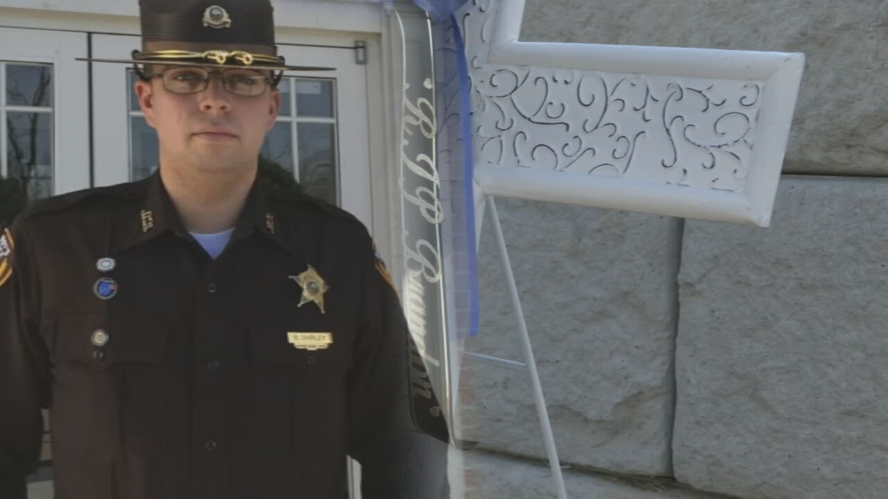 Fairdale memorial-Jefferson County Sheriff's Deputy Brandon Shirley
